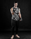 Muscle Tank Tops Cool Mesh 3Pack(Black+CamoBlack+CamoGray) - DRSKINSPORTS