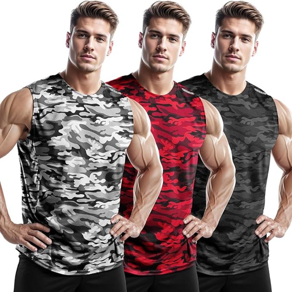 T-shirts Sleeveless Men Tops Camisole Tank Tops Muscle Vests