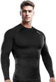 Outstanding Dry Fit Compression Long Shirts Black 1P