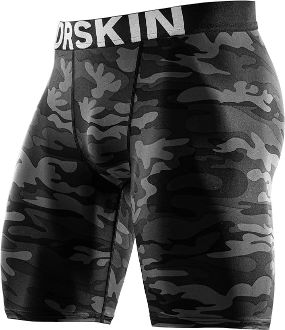 DRSKIN Men's 6, 4, 3 or 1 Pack Compression Shorts Pants Tights Baselayer  Sports Running Athletic Active Underwear Workout – DRSKINSPORTS