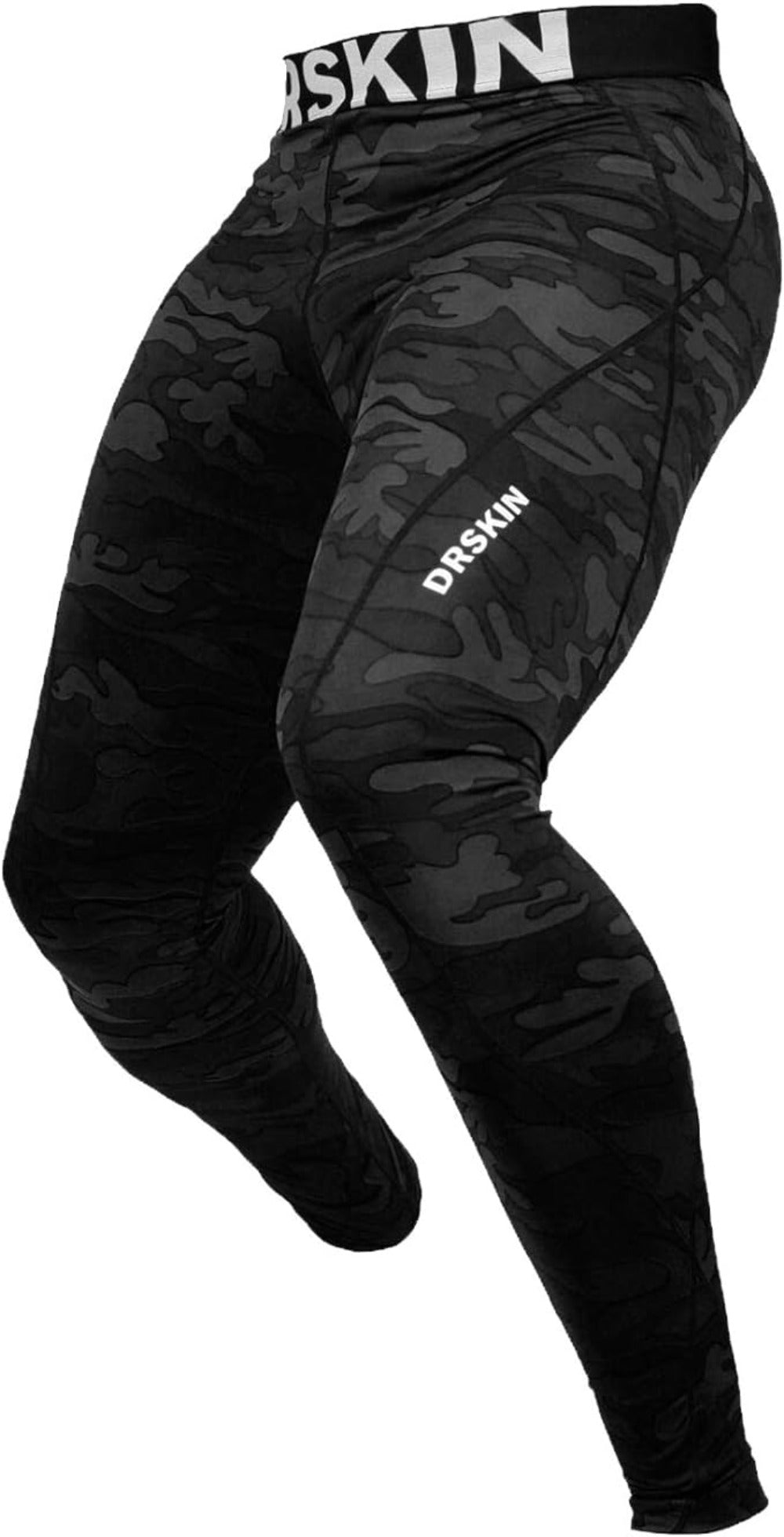 Powergear Dry Fit Compression Pants CamoBlack 1P - DRSKINSPORTS