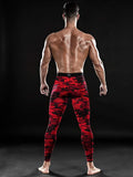 Powergear Dry Fit Compression Pants CamoRed 1P - DRSKINSPORTS