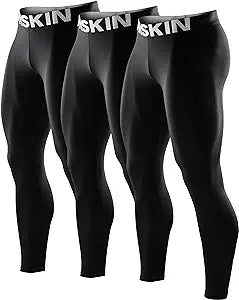  Compression Pants Men UV Blocking Running Tights 1 Or 2 Pack  Gym Yoga Leggings For Athletic Workout
