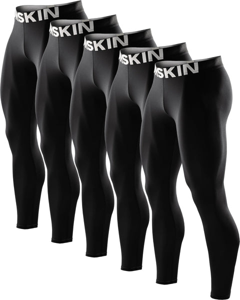 DRSKIN Men's Compression Pants Tights Leggings Sports Baselayer